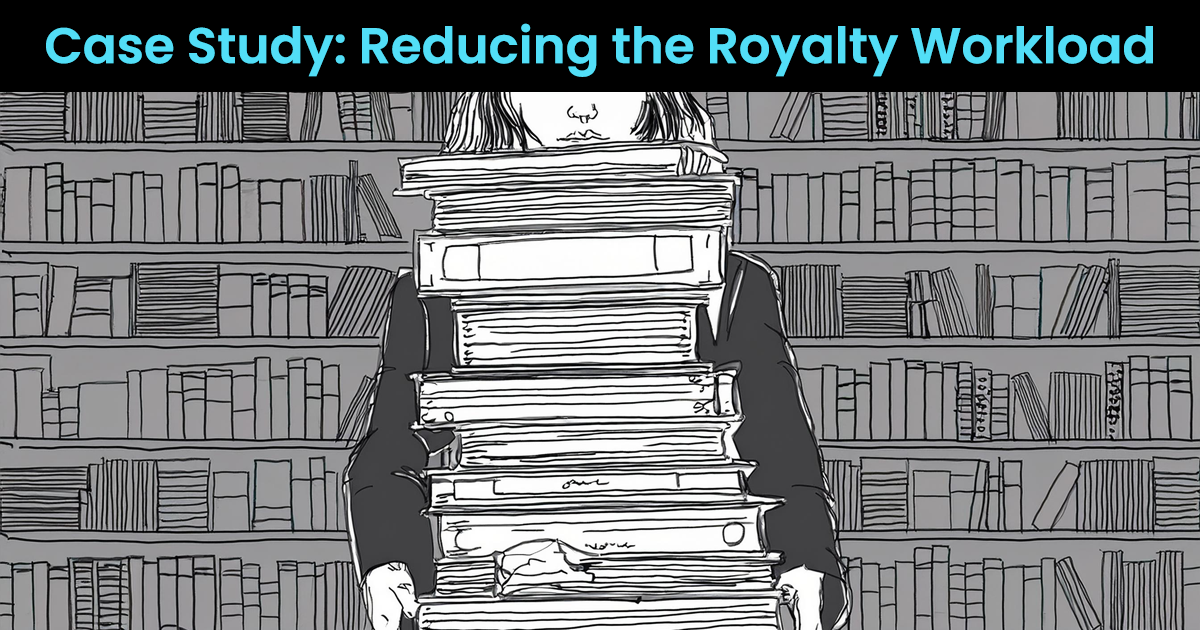 Reducing the royalty workload