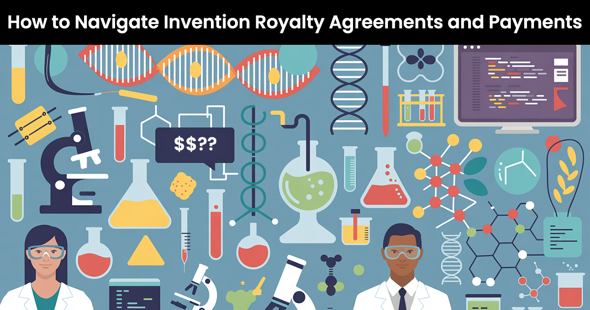 How to navigate invention royalties.
