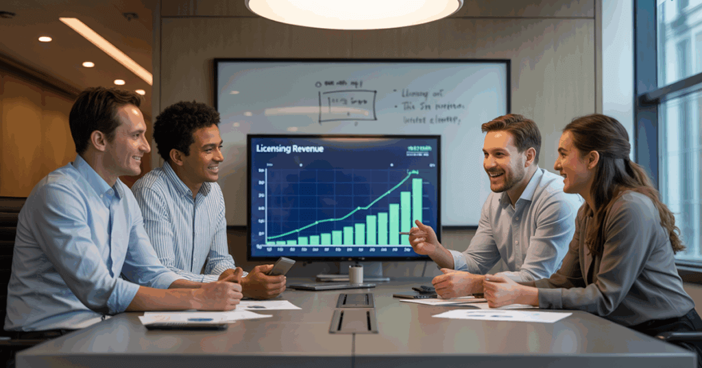 IP licensing revenue