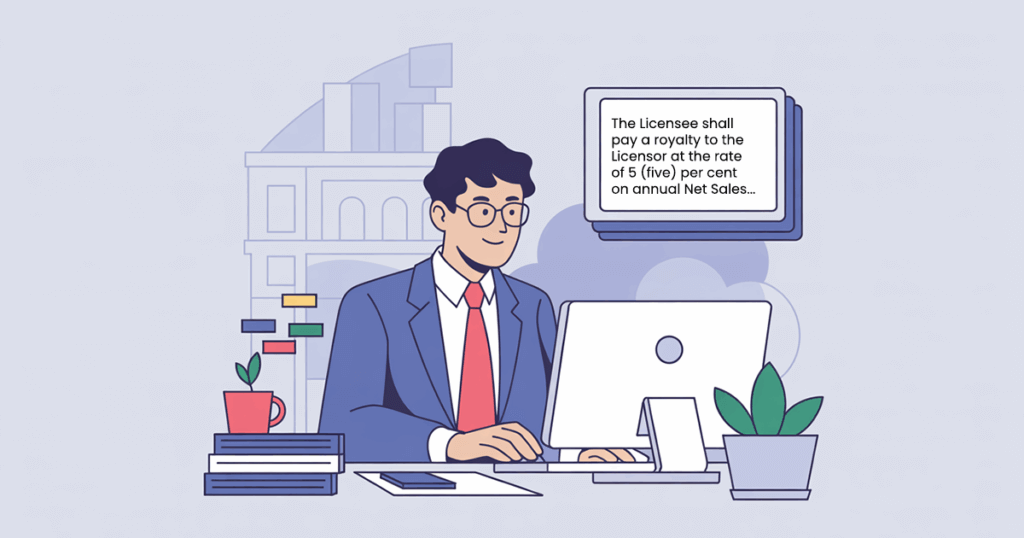 How are royalty rates determined?