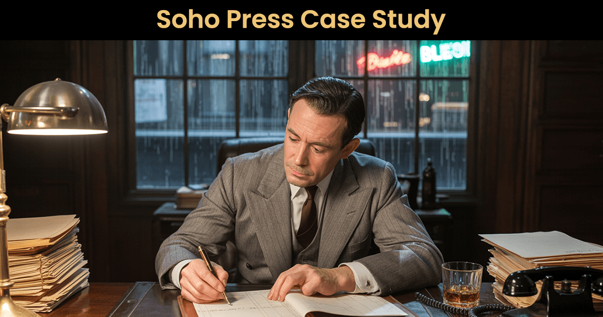 Soho Press Case Study