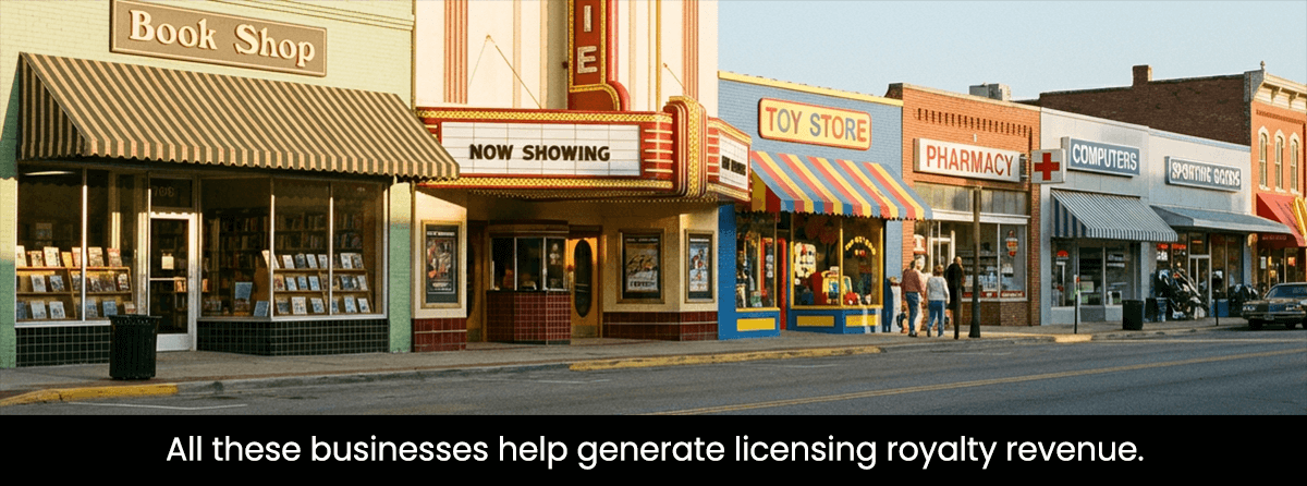 Licensing Royalty Revenue Businesses
