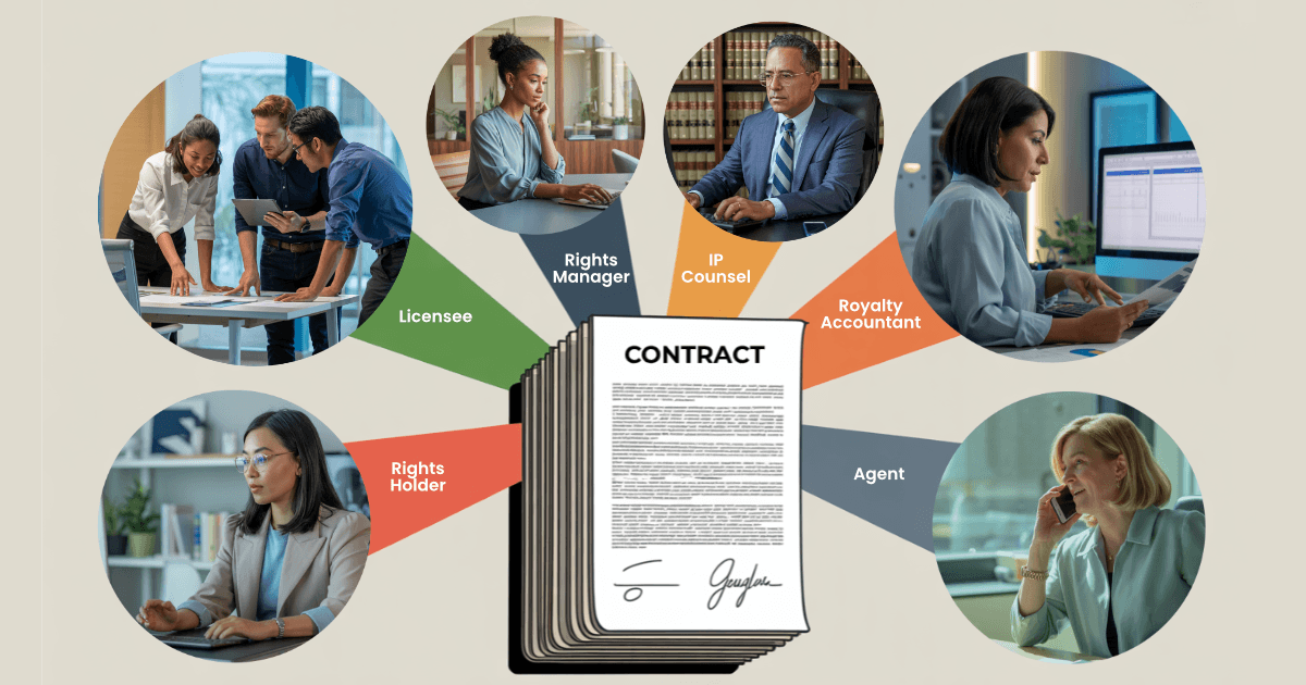 Key Roles in Contracts and Rights Management